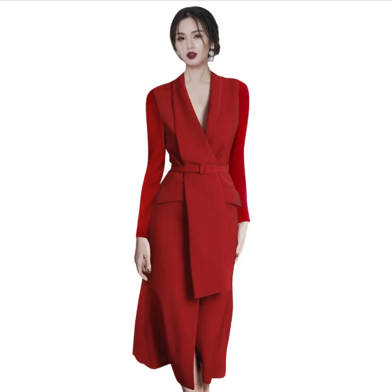 Autumn Dress Spring Women Clothes 2020 Korean Elegant Women's Dresses Business Party Sexy OL Dress Vestidos Ropa Mujer ZT5373
Autumn Dress Spring Women Clothes 2020 Korean Elegant Women's Dresses Business Party Sexy OL Dress Vestidos Ropa Mujer ZT5373