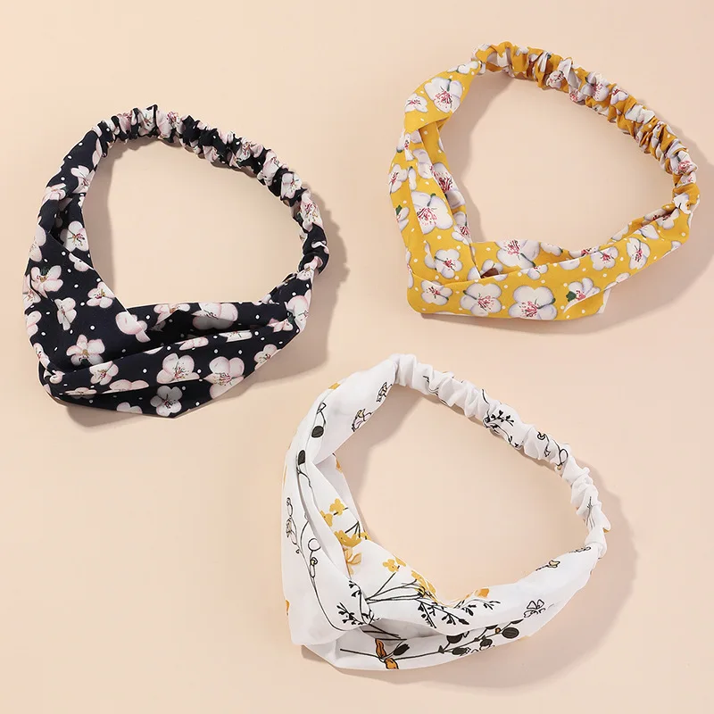 1PC Floral Print Cross Top Knot Headband Elastic Hair Band Bohemian Sweet Scrunchies Wash Face Hairband Fashion Hair Accessories
1PC Floral Print Cross Top Knot Headband Elastic Hair Band Bohemian Sweet Scrunchies Wash Face Hairband Fashion Hair Accessories