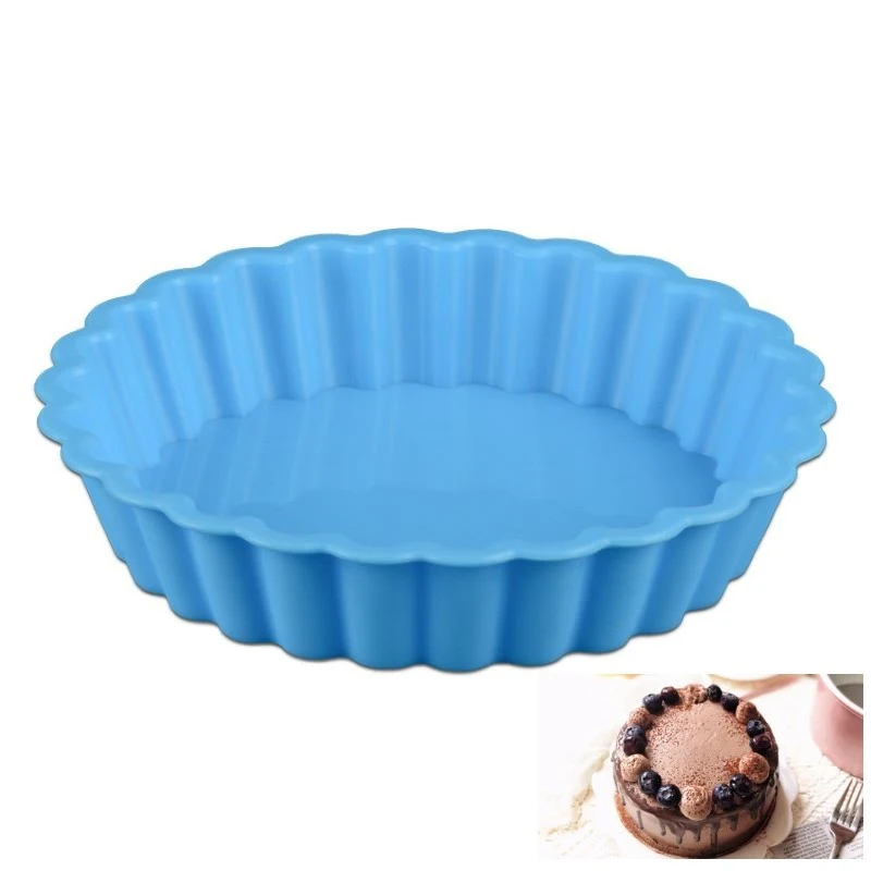 1pcs Round Silicone Cake Mold Non-Stick Tart Quiche Flan Pan Mold Pizza Baking Tray Fruit Pie Egg Tarts Mold Bakeware Pan Baking
1pcs Round Silicone Cake Mold Non-Stick Tart Quiche Flan Pan Mold Pizza Baking Tray Fruit Pie Egg Tarts Mold Bakeware Pan Baking