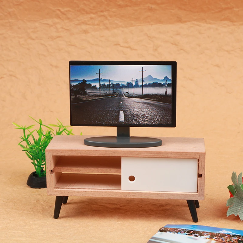 1/12 Dollhouse Simulation Miniature Furniture Dollhouse Living Room Decoration Television Miniature Living Room TV Kid Gift
1/12 Dollhouse Simulation Miniature Furniture Dollhouse Living Room Decoration Television Miniature Living Room TV Kid Gift