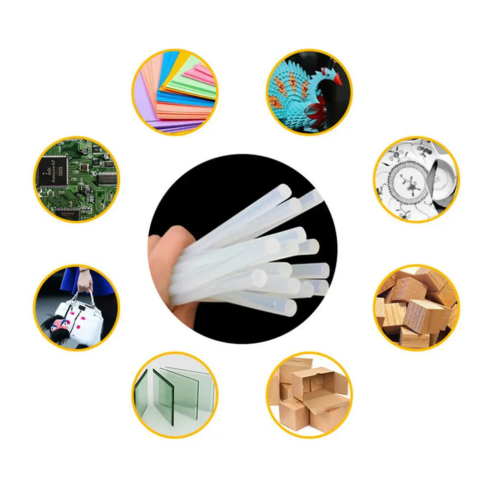 10pcs 7 x100mm Hot-melt Glue Gun Repair Alloy Accessories Transparent Hot-melt Gun Glue Sticks Gun Adhesive DIY Tools
10pcs 7 x100mm Hot-melt Glue Gun Repair Alloy Accessories Transparent Hot-melt Gun Glue Sticks Gun Adhesive DIY Tools