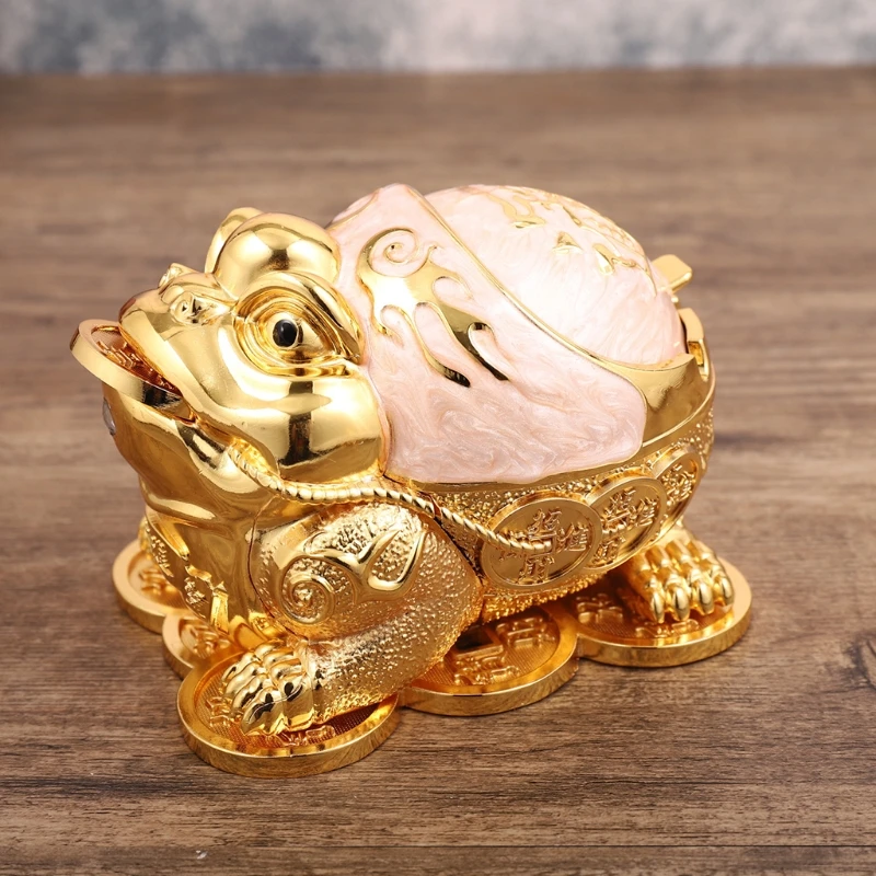 Toad Style Vintage Decorative Windproof Ashtray with Lid for Men Women Q1JB
Toad Style Vintage Decorative Windproof Ashtray with Lid for Men Women Q1JB