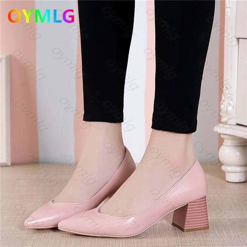 Pumps European style time simple comfortable high heels 2020 new pointed thick heel shoes pu single shoes wild women's shoes
Pumps European style time simple comfortable high heels 2020 new pointed thick heel shoes pu single shoes wild women's shoes