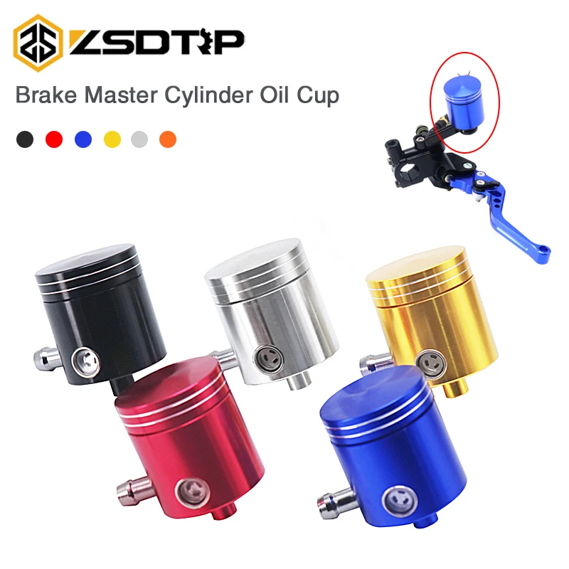 ZSDTRP 9mm CNC Aluminum Alloy Motorcycle Brake Clutch Master Cylinder Fluid Reservoir Tank Oil Cup Universal
ZSDTRP 9mm CNC Aluminum Alloy Motorcycle Brake Clutch Master Cylinder Fluid Reservoir Tank Oil Cup Universal