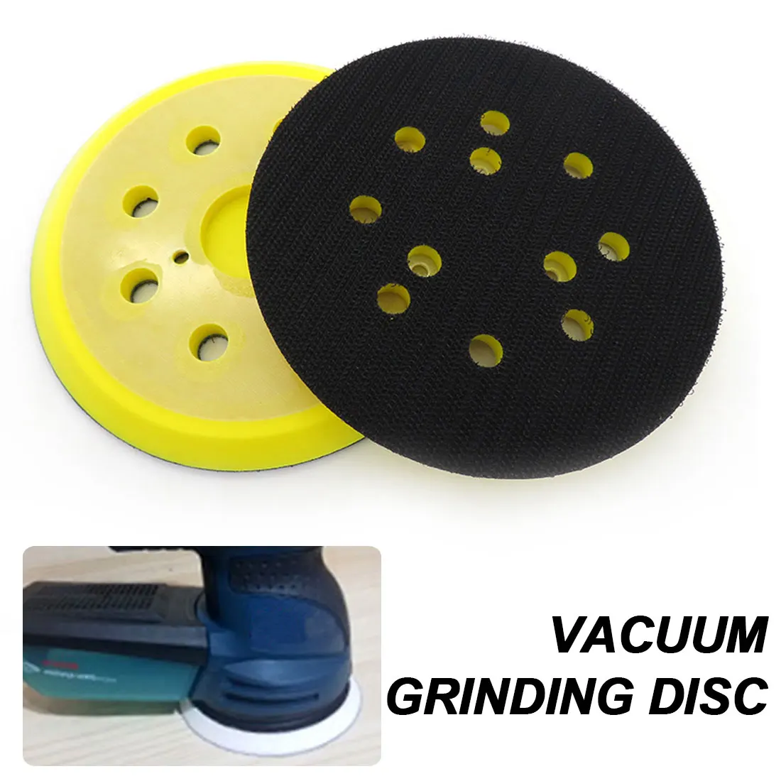 125mm Dust suction Grinding / Hole Sticking / Sandpaper Sticking / Rubber Pneumatic Sticking Disc 1Pcs 5 Inch
125mm Dust suction Grinding / Hole Sticking / Sandpaper Sticking / Rubber Pneumatic Sticking Disc 1Pcs 5 Inch