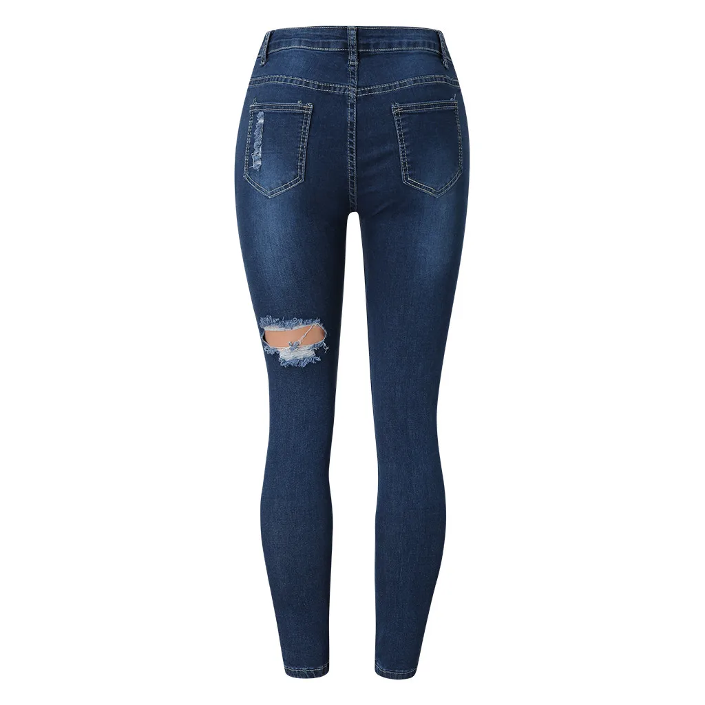 Women Fashion Pocket Slim Fit Tight Pants mujer pantalones Blue,Black Ripped Hole Skinny Pencil Denim Jeans 2021
Women Fashion Pocket Slim Fit Tight Pants mujer pantalones Blue,Black Ripped Hole Skinny Pencil Denim Jeans 2021