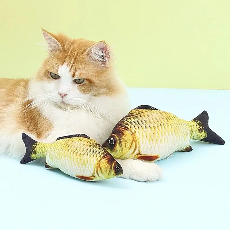 Cat Toy Fish USB Electric Charging Simulation Fish Cat Pet Chew Bite Interactive Cat Toys Moving Floppy Wagging Fish
Cat Toy Fish USB Electric Charging Simulation Fish Cat Pet Chew Bite Interactive Cat Toys Moving Floppy Wagging Fish
