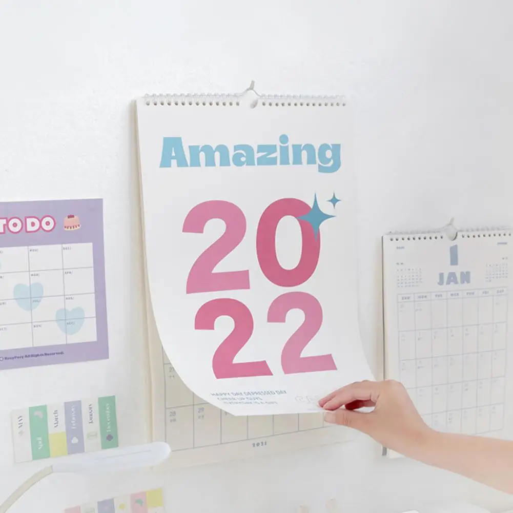 2022 Concise Style Easy to Flip Calendar Decor Paper Beautiful Fine Texture Wall Calendar for Home
2022 Concise Style Easy to Flip Calendar Decor Paper Beautiful Fine Texture Wall Calendar for Home