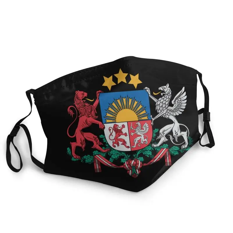 Latvia Coat Of Arms Washable Mouth Face Mask Men Latvian National Emblem Mask Dustproof Protection Cover Respirator Muffle
Latvia Coat Of Arms Washable Mouth Face Mask Men Latvian National Emblem Mask Dustproof Protection Cover Respirator Muffle