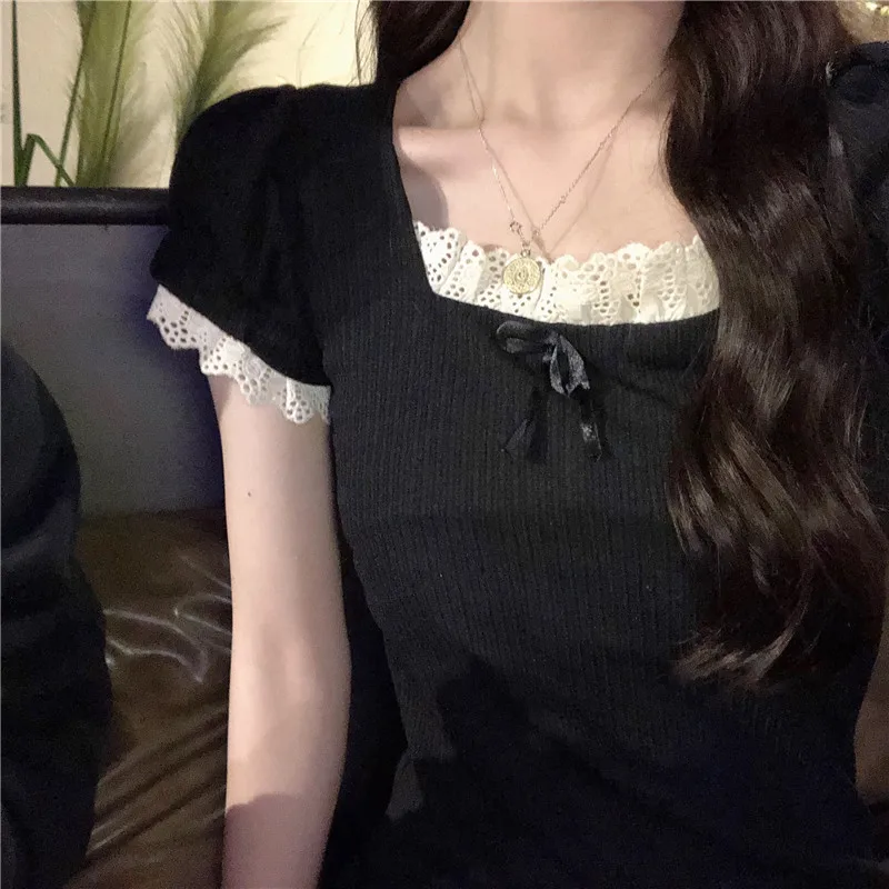 Dresses Women Club Sexy Chic Summer Fashion Female Mini Causal Retro Slim Korean Street Style Student Patchwork Soft Dance Wear
Dresses Women Club Sexy Chic Summer Fashion Female Mini Causal Retro Slim Korean Street Style Student Patchwork Soft Dance Wear