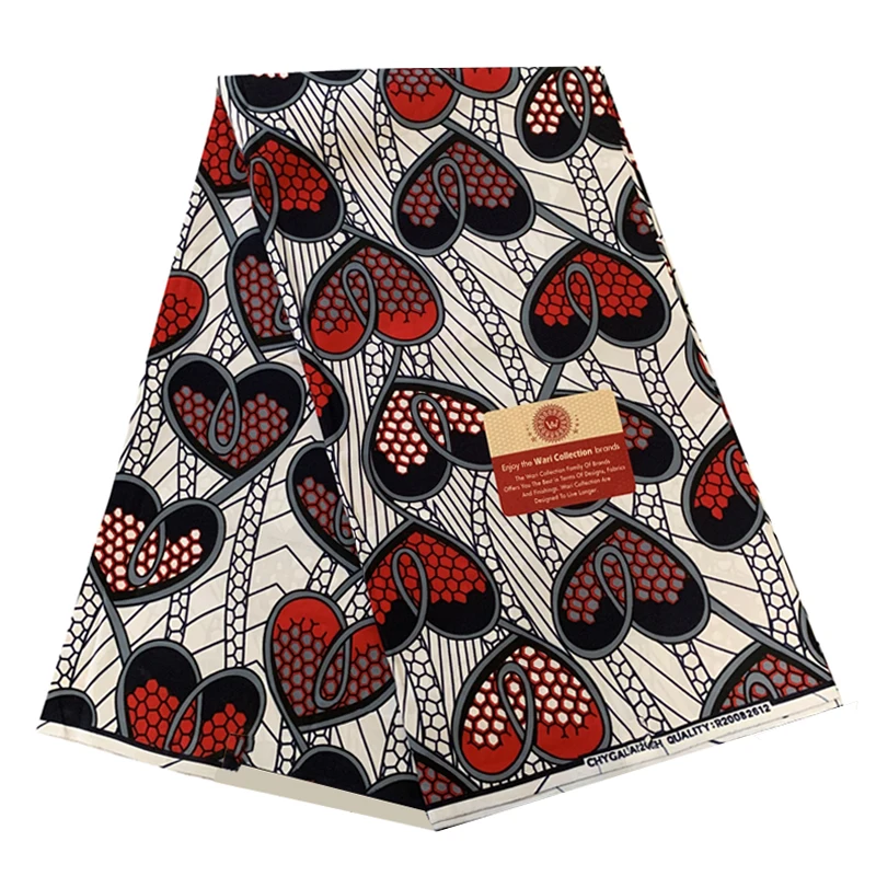 Nigerian Style Wax Dye Prints Fabric 100%Cotton Real Soft Breathable Ankara African Clothes Material For Sewing 6 Yards R-V 7-77
Nigerian Style Wax Dye Prints Fabric 100%Cotton Real Soft Breathable Ankara African Clothes Material For Sewing 6 Yards R-V 7-77
