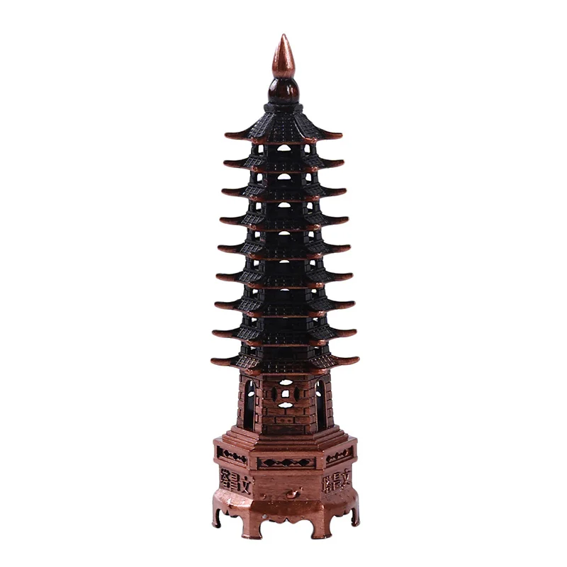 Zinc Alloy Feng Shui Education Tower Nine Levels Wen Chang Pagoda For Education And Career And Business Growth Desktop Ornaments
Zinc Alloy Feng Shui Education Tower Nine Levels Wen Chang Pagoda For Education And Career And Business Growth Desktop Ornaments