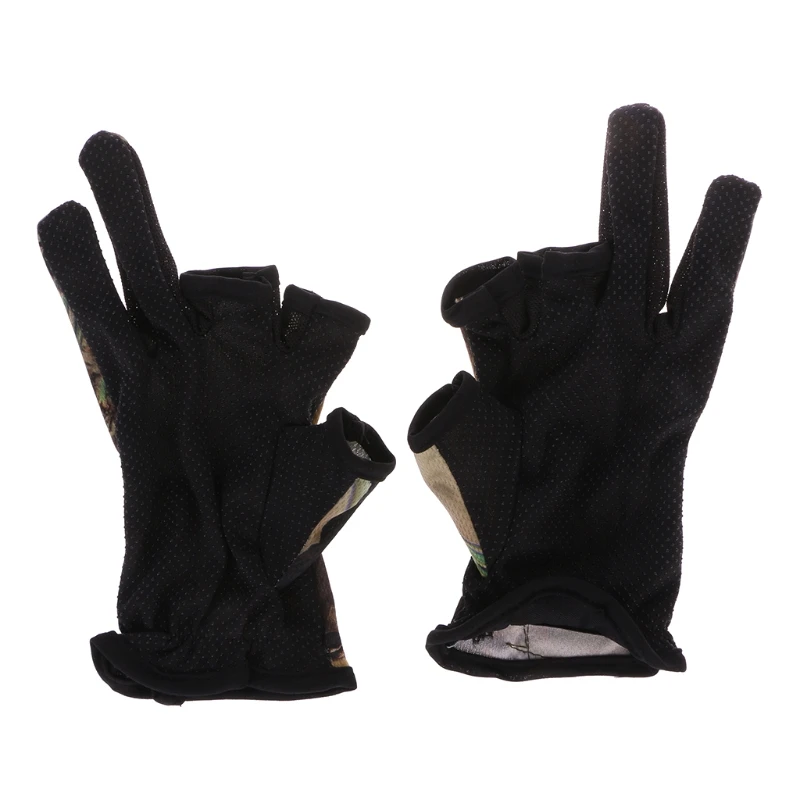 Fishing Gloves 3 Cut Finger Slit Outdoor Sports Anti Slip Breathable Camouflage Hiking Hunting Gloves Touch Screen Sports Gloves 
Fishing Gloves 3 Cut Finger Slit Outdoor Sports Anti Slip Breathable Camouflage Hiking Hunting Gloves Touch Screen Sports Gloves