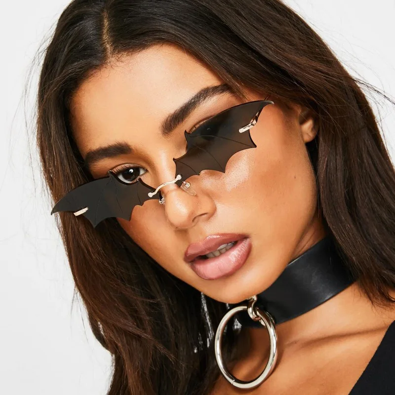 Classic Rimless Bat Shape Sunglasses Women Brand Designer Vintage Trending Gradient Retro Men Female Sun Glasses UV400
Classic Rimless Bat Shape Sunglasses Women Brand Designer Vintage Trending Gradient Retro Men Female Sun Glasses UV400