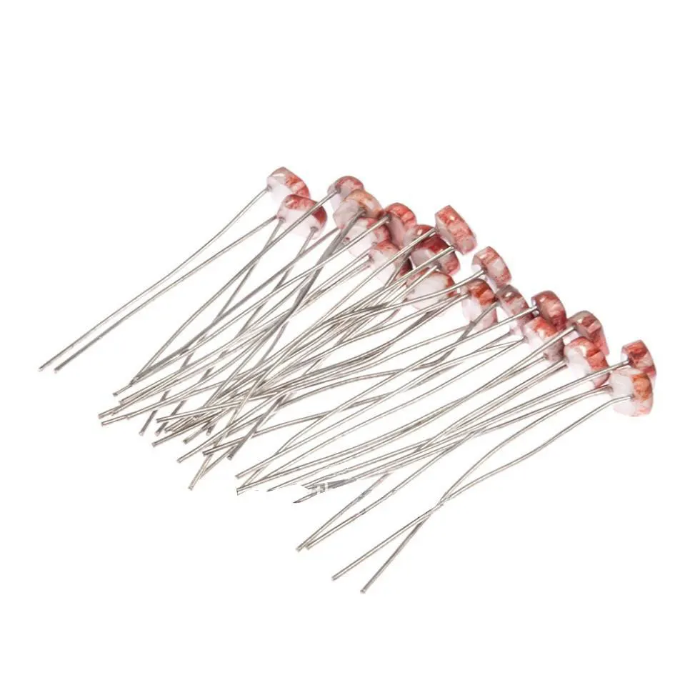 20pcs 5528 Light Dependent Resistor LDR 5MM Photoresistor resistor retail Photoconductive resistance for arduino photoresistor
20pcs 5528 Light Dependent Resistor LDR 5MM Photoresistor resistor retail Photoconductive resistance for arduino photoresistor