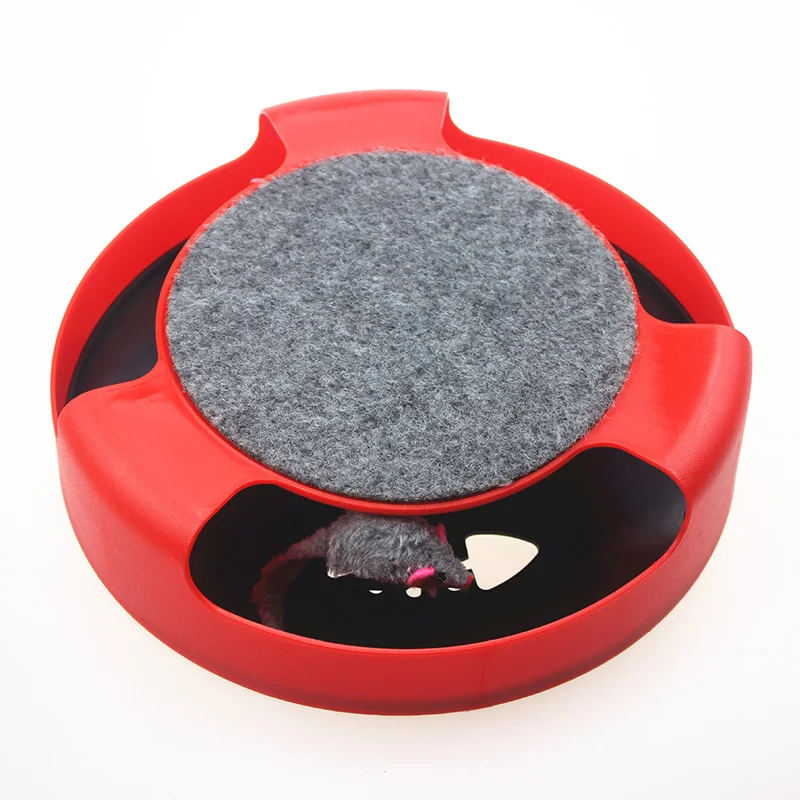 Pet Automatic Toy Tease Cats Interactive Mouse Running Along The Track Turntable Toy Smart Teasing Cat Stick Crazy Game Cat Toy
Pet Automatic Toy Tease Cats Interactive Mouse Running Along The Track Turntable Toy Smart Teasing Cat Stick Crazy Game Cat Toy