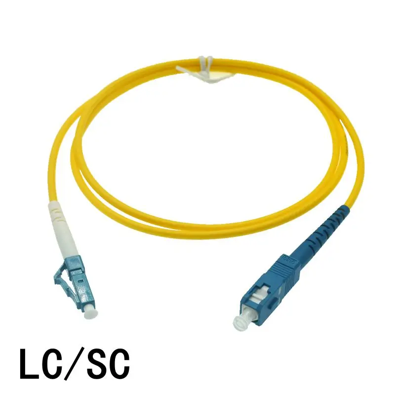 SC к LC одномодовый оптоволоконный соединительный кабель UPC SM 3 0 мм 9/125um FTTH