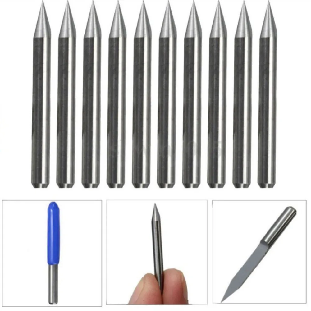 10PCS Carbide V Shape Engraving Drill Bit PCB Board 0.1mm 30 Degree Engraving Bits For CNC Router Tool Accessory
10PCS Carbide V Shape Engraving Drill Bit PCB Board 0.1mm 30 Degree Engraving Bits For CNC Router Tool Accessory