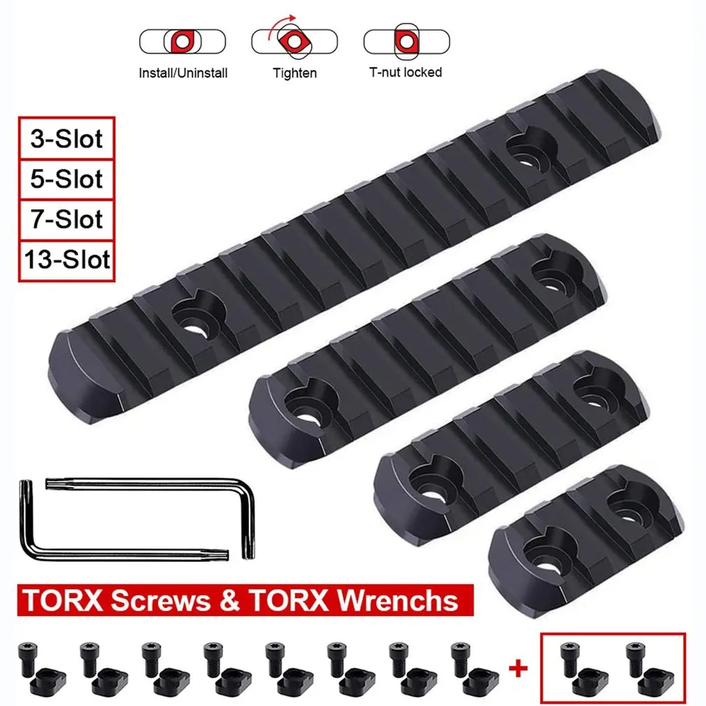 Premium Craft Ultra-Light 6061 Aluminum Alloy Material M-Lok Metal Rail 3-5-7-13 Slot Set 20Mm Leather Track
Premium Craft Ultra-Light 6061 Aluminum Alloy Material M-Lok Metal Rail 3-5-7-13 Slot Set 20Mm Leather Track