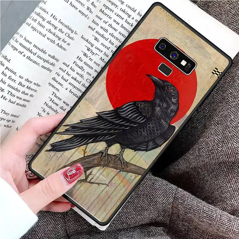 Dark style horror animal crow Phone Case For Samsung Galaxy S8 S9 S10 Plus S10E Note 3 4 5 6 7 8 9 10 Pro Lite cover funda coque
Dark style horror animal crow Phone Case For Samsung Galaxy S8 S9 S10 Plus S10E Note 3 4 5 6 7 8 9 10 Pro Lite cover funda coque