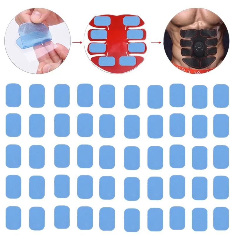 50 Pcs Gel Pads for EMS Abs Fat Burner Abdominal ABS Stimulator Trainer Muscle Hip Trainer Massage Slimming Waist Loser Belt 31
50 Pcs Gel Pads for EMS Abs Fat Burner Abdominal ABS Stimulator Trainer Muscle Hip Trainer Massage Slimming Waist Loser Belt 31