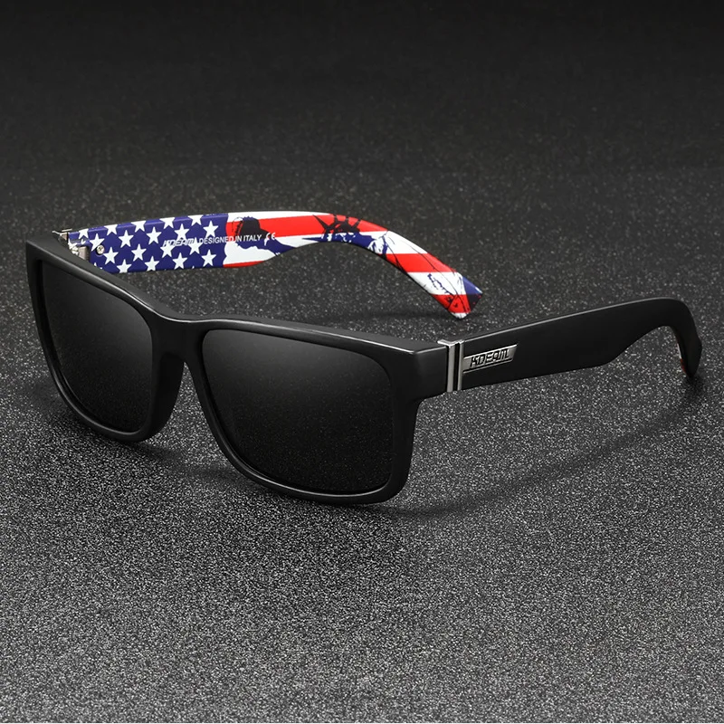 Kdeam High Quality Men's Sunglasses Polarized Mirror lens USA Flag Sun Glasses for women Outdoor Sports Driving Eyewear
Kdeam High Quality Men's Sunglasses Polarized Mirror lens USA Flag Sun Glasses for women Outdoor Sports Driving Eyewear