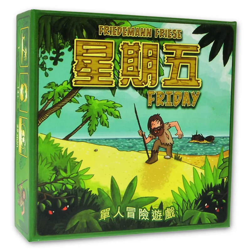 Настольная игра «пятница», 1 игрок, лучший подарок для детей, китайская версия, отправка английских правил, приключенческая игра 3
Настольная игра «пятница», 1 игрок, лучший подарок для детей, китайская версия, отправка английских правил, приключенческая игра 3