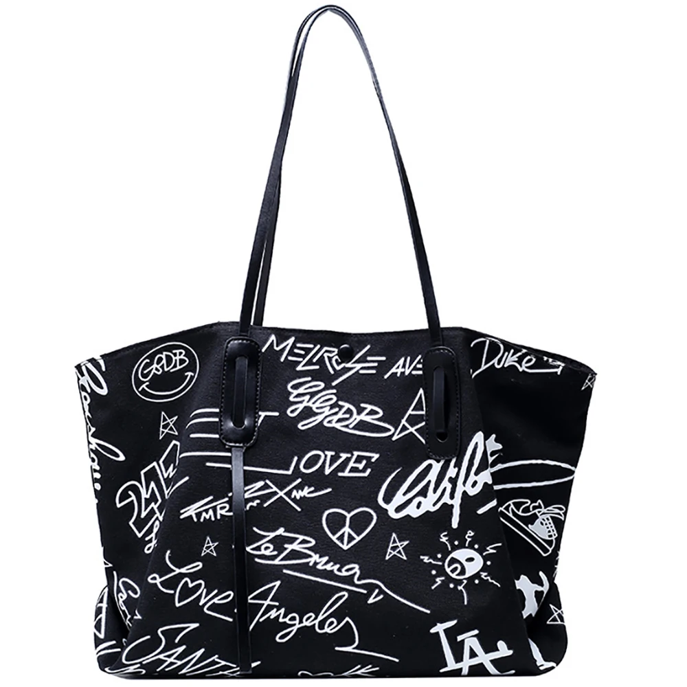Casual Tote Bags For Women Female Luxury Large Capacity Shoulder Bags Ladies Brand Design Letter Printed Handbags Free Shipping
Casual Tote Bags For Women Female Luxury Large Capacity Shoulder Bags Ladies Brand Design Letter Printed Handbags Free Shipping