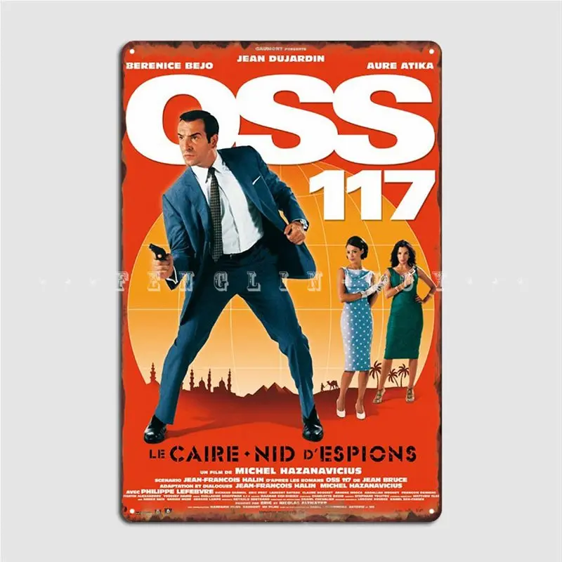 Oss 117, Каирское гнездо шпионов, металлические таблички, настенный постер для паба, клуба, детской бары
Oss 117, Каирское гнездо шпионов, металлические таблички, настенный постер для паба, клуба, детской бары