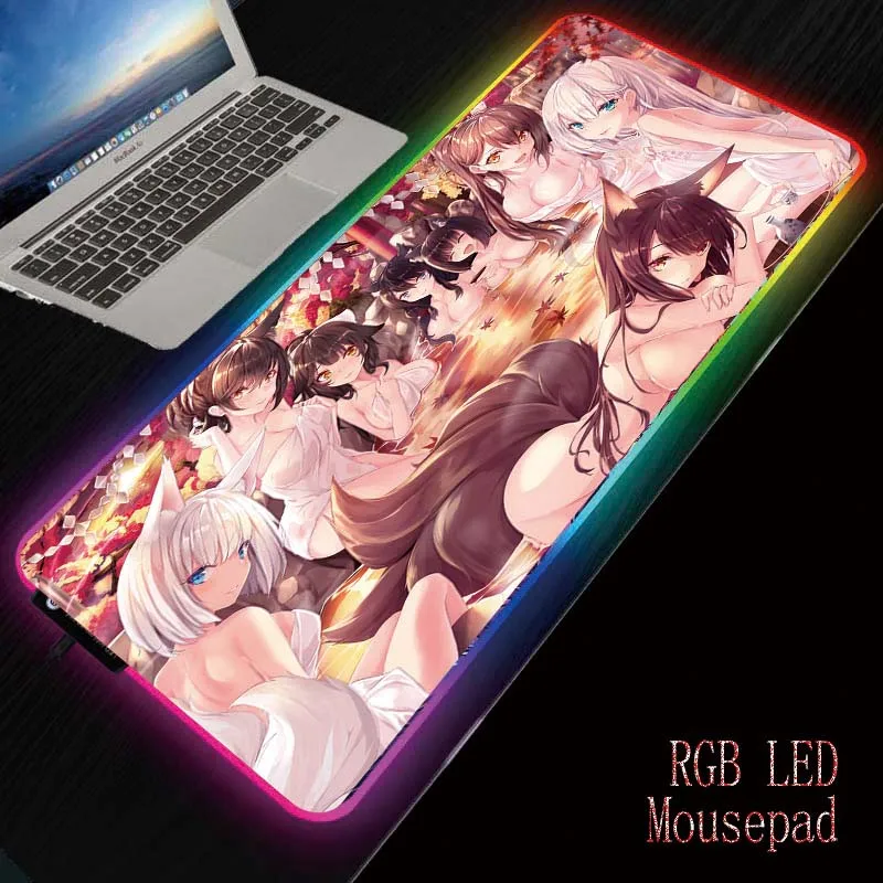 MRGBEST Sexy Anime Girl In Pool RGB Colorful Gaming Large Mouse Pad Gamer Led Computer Mousepad PC Desk Play Mat with Backlit
MRGBEST Sexy Anime Girl In Pool RGB Colorful Gaming Large Mouse Pad Gamer Led Computer Mousepad PC Desk Play Mat with Backlit