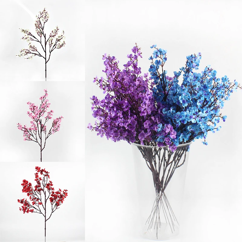 1 Branch Artificial Faux Flowers Gypsophila DIY Floral Bouquets Arrangement For Wedding Home Office Decoration
1 Branch Artificial Faux Flowers Gypsophila DIY Floral Bouquets Arrangement For Wedding Home Office Decoration