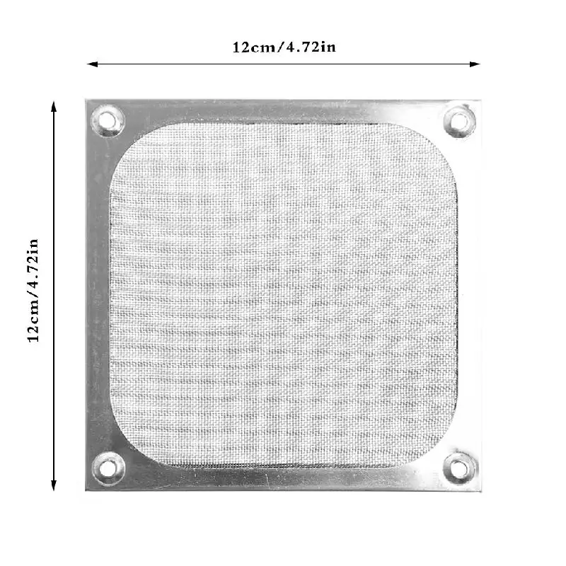 C5AB Metal Dustproof Mesh Dust Filter Net Guard 12/9/8cm For Computer Case Cooler Fan
C5AB Metal Dustproof Mesh Dust Filter Net Guard 12/9/8cm For Computer Case Cooler Fan