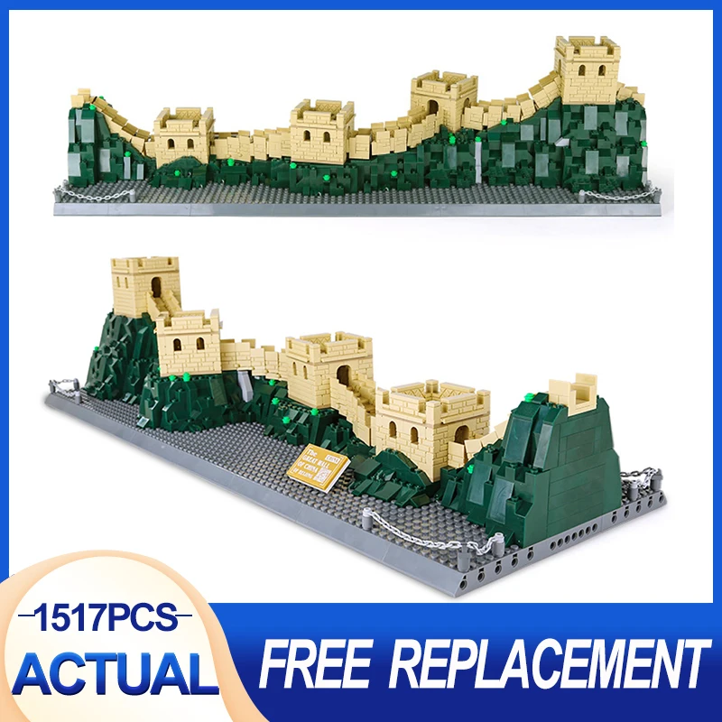Wange 6216 Китай, здание Великой стены Badaling, мелкие частицы, собранные, город, улица, вид, строительные блоки, игрушки для детей
Wange 6216 Китай, здание Великой стены Badaling, мелкие частицы, собранные, город, улица, вид, строительные блоки, игрушки для детей