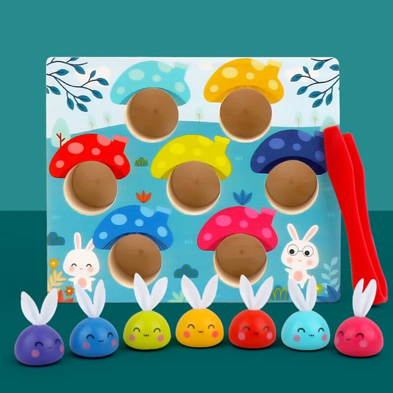 Wooden Leaning Educational Toys Children Montessori Early Education Beehive Game Childhood Color Cognitive Clip Small Rabbit Toy
Wooden Leaning Educational Toys Children Montessori Early Education Beehive Game Childhood Color Cognitive Clip Small Rabbit Toy