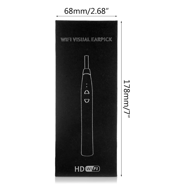 H7JC Wifi Ear Cleaning Endoscope Visual Ear Spoon 5.5mm Mini Camera Earpick Otoscope
H7JC Wifi Ear Cleaning Endoscope Visual Ear Spoon 5.5mm Mini Camera Earpick Otoscope