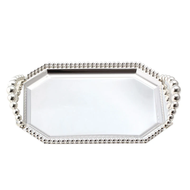 Metal Silver Plated Tray, Dessert Tray, Cake Plate, Home Decoration for Wedding Party, Plate for Snacks and Fruit
Metal Silver Plated Tray, Dessert Tray, Cake Plate, Home Decoration for Wedding Party, Plate for Snacks and Fruit