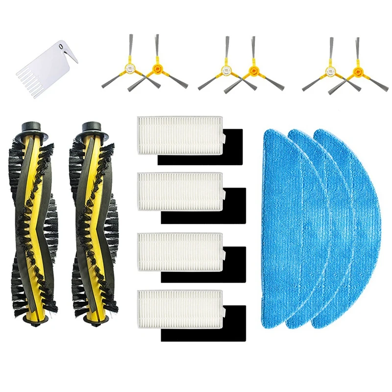 Replacement Mops Rags Roller Brush Filter Side Lateral Brushes for Neatsvor X500 Robot Vacuum Cleaner Parts
Replacement Mops Rags Roller Brush Filter Side Lateral Brushes for Neatsvor X500 Robot Vacuum Cleaner Parts