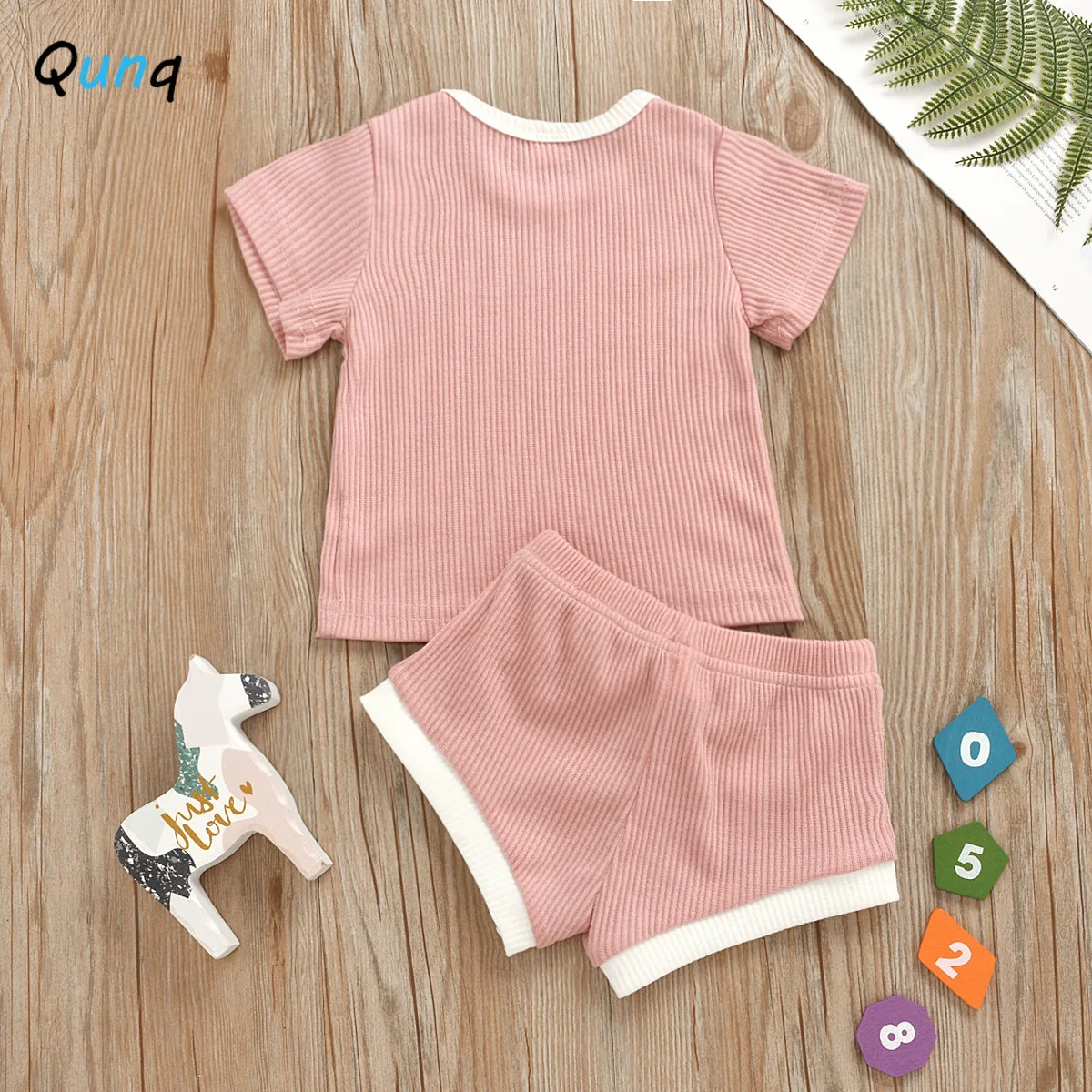 Qunq Baby Clothing Set Summer Casual Solid Color Infant Girls Clothes Short-Sleeved Shirts Shorts 2pcs Newborn Boys Suits
Qunq Baby Clothing Set Summer Casual Solid Color Infant Girls Clothes Short-Sleeved Shirts Shorts 2pcs Newborn Boys Suits