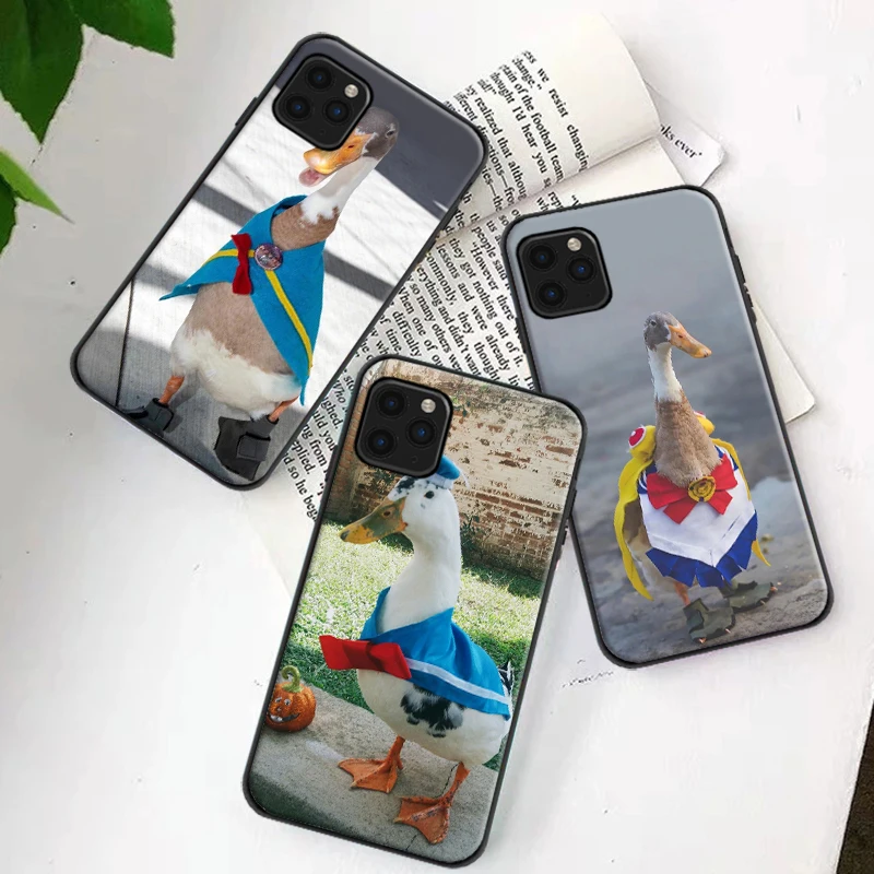Fashion Cute Duck Soft Phone Case For iPhone 6 6S 7 8 X XS XS XS Max 11 12 13 13 Pro Lite SE 2020 Animal TPU Coque Black Cover
Fashion Cute Duck Soft Phone Case For iPhone 6 6S 7 8 X XS XS XS Max 11 12 13 13 Pro Lite SE 2020 Animal TPU Coque Black Cover