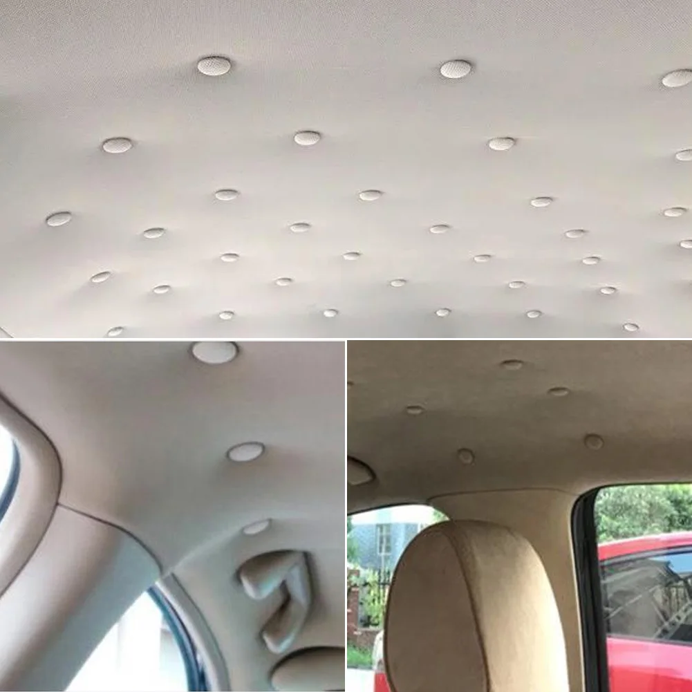 New 50pcs Car Interior Roof Headliner Ceiling Cloth Fixing Screw Cap Button Roof Repair Buckle for Truck Car Van Fast delivery
New 50pcs Car Interior Roof Headliner Ceiling Cloth Fixing Screw Cap Button Roof Repair Buckle for Truck Car Van Fast delivery