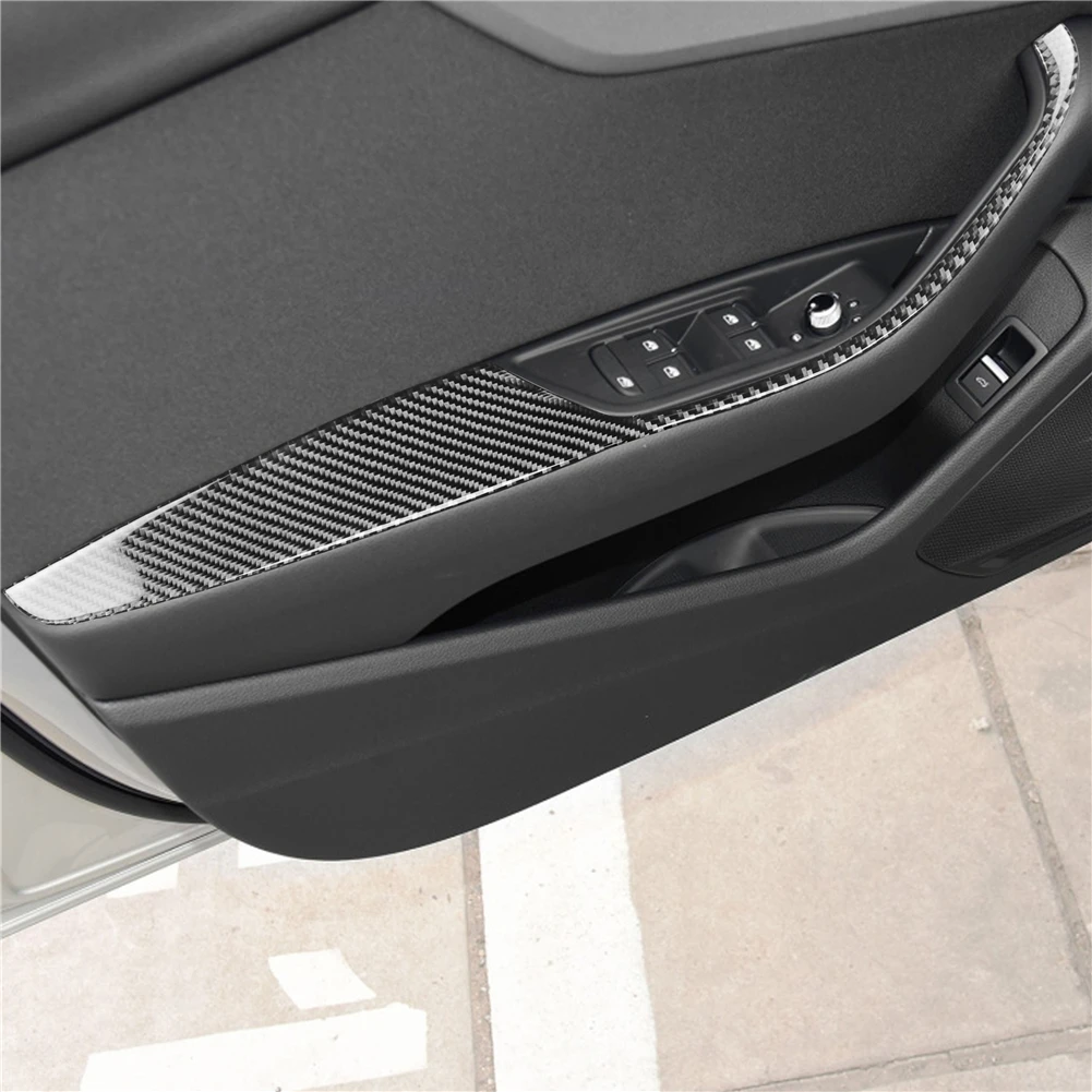 For 2017-2019 Audi New A4L b9 Door Armrest Panel Car Accessories Interior Carbon Fiber Stickers Co-pilot Decorative Stickers
For 2017-2019 Audi New A4L b9 Door Armrest Panel Car Accessories Interior Carbon Fiber Stickers Co-pilot Decorative Stickers