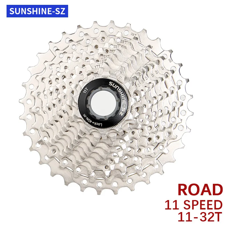 SUNSHINE-SZ Bicycle Highway Flywheel Bike Cassette 11 12-speed Card Gear 28 32 34 36T Mountain road Bike Parts Aluminum Alloy 
SUNSHINE-SZ Bicycle Highway Flywheel Bike Cassette 11 12-speed Card Gear 28 32 34 36T Mountain road Bike Parts Aluminum Alloy