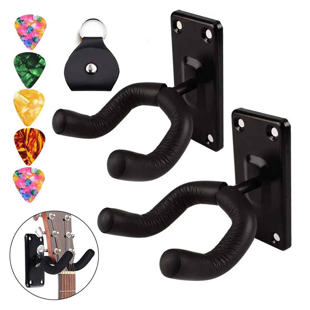 1/2/3 Set Wall Mount Guitar Hangers Hook Holder Stand Rack Bracket DisplayCelluloid Picks Plectrum Holder For Electric Acoustic
1/2/3 Set Wall Mount Guitar Hangers Hook Holder Stand Rack Bracket DisplayCelluloid Picks Plectrum Holder For Electric Acoustic