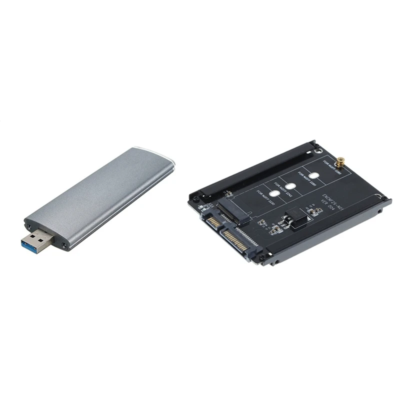 M.2 Ngff Ssd Sata To USB 3.0 Converter Adapter Case With CY B+M Socket 2 M.2 NGFF (SATA) SSD To 2.5 SATA Adapter 
M.2 Ngff Ssd Sata To USB 3.0 Converter Adapter Case With CY B+M Socket 2 M.2 NGFF (SATA) SSD To 2.5 SATA Adapter