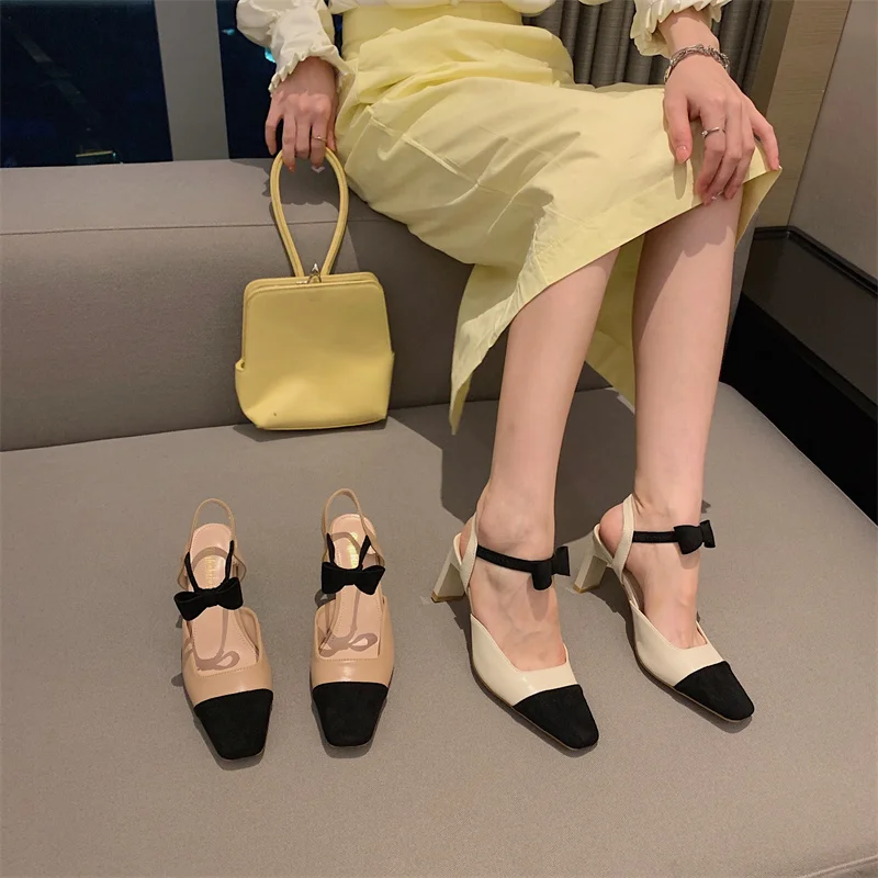 Bailamos Women Sandals Shoes Closed Toe Block Heels New Square Comfort Chunky Fashion Girls High Open Retro Mixed Heels
Bailamos Women Sandals Shoes Closed Toe Block Heels New Square Comfort Chunky Fashion Girls High Open Retro Mixed Heels