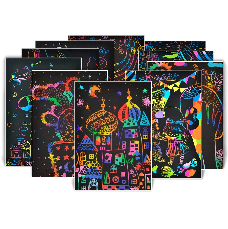 50 листов фотобумага для детей творчества рисования волшебный Радужный цвет