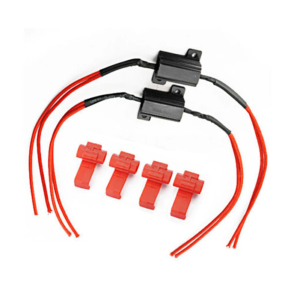 Load Resistor Turn Signal Blinker Fix LED Bulb Light Hyper Flash DC 12V 25W 4x 6.8Ω Car Lights Signal Lamp Dropshipping
Load Resistor Turn Signal Blinker Fix LED Bulb Light Hyper Flash DC 12V 25W 4x 6.8Ω Car Lights Signal Lamp Dropshipping