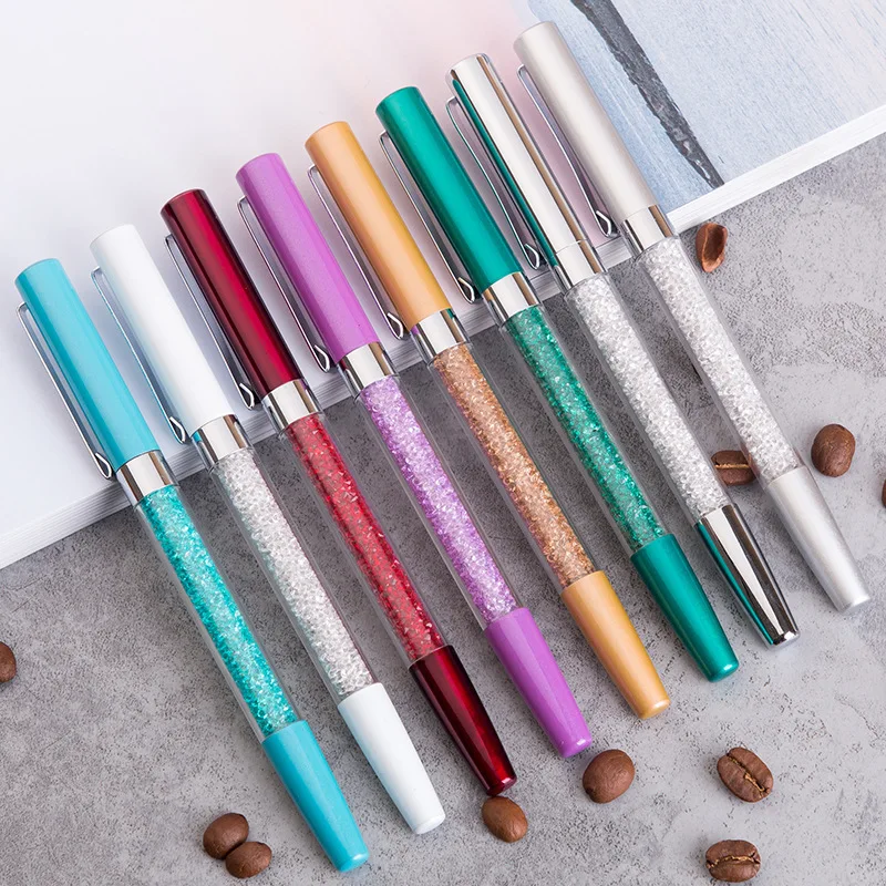 10pcs/lot 18 Colors Crystal Pen Gem Ballpoint pens ring wedding Metal BallPen Kawaii Magical Pen Fashion School Office Supplies
10pcs/lot 18 Colors Crystal Pen Gem Ballpoint pens ring wedding Metal BallPen Kawaii Magical Pen Fashion School Office Supplies