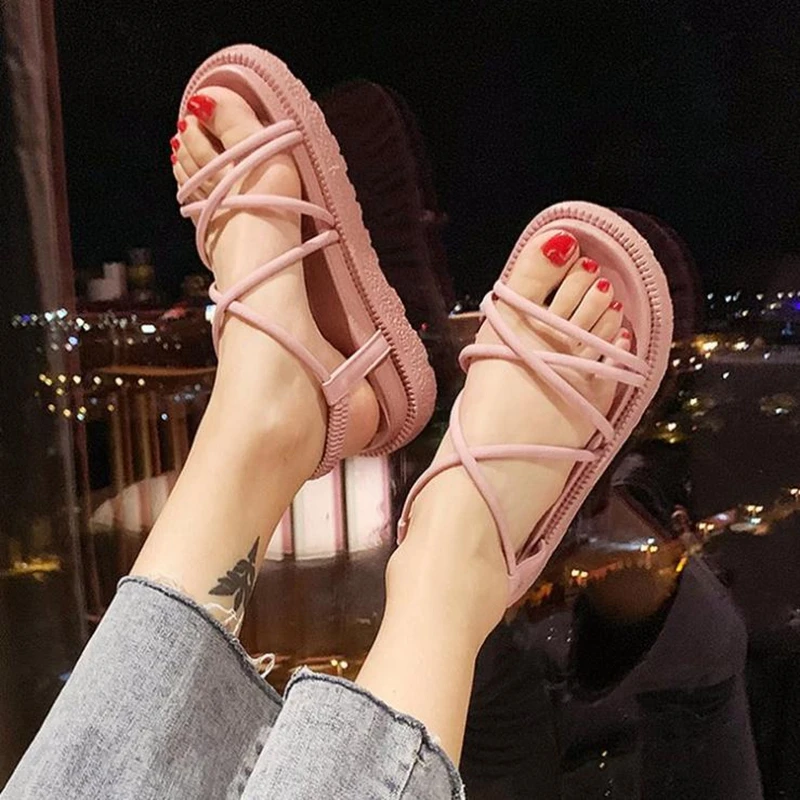 Women Sandals Shoes New Beach Ladies Shoes Women 2020 Summer shoes Woman Flip Flops Fashion Breathable flat sandals
Women Sandals Shoes New Beach Ladies Shoes Women 2020 Summer shoes Woman Flip Flops Fashion Breathable flat sandals