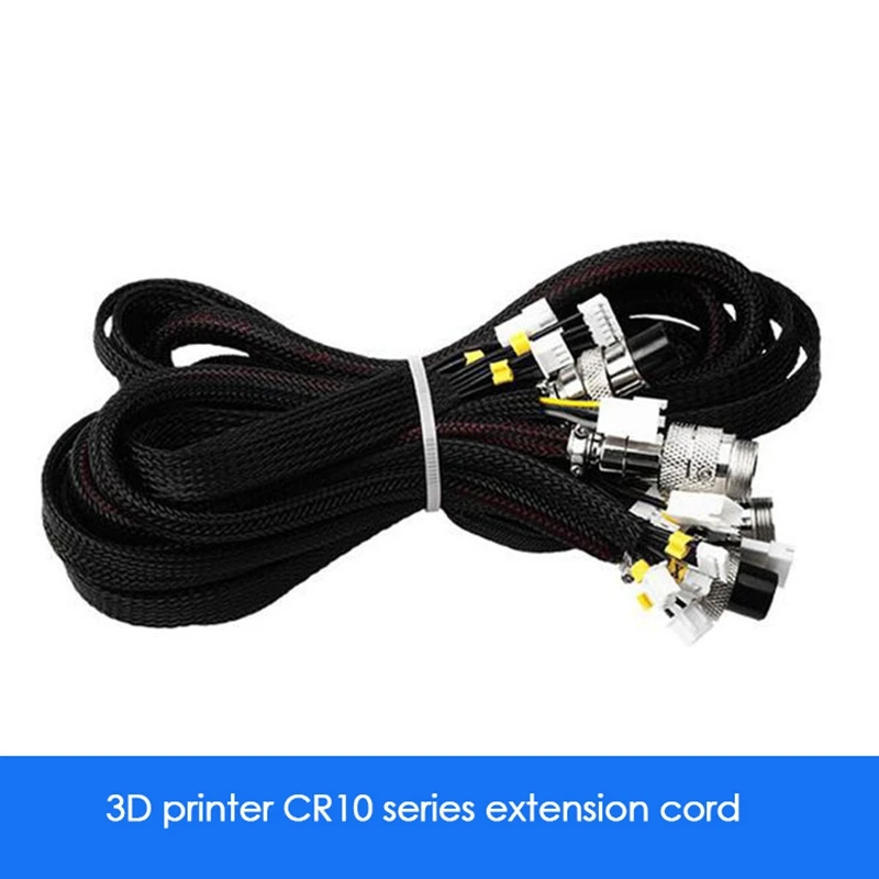 Upgrade CR-10 Extension Cable Kit Creality 3D Printer Parts for Creality CR-10/10S/10S4 Alfawise U20 Anet E12
Upgrade CR-10 Extension Cable Kit Creality 3D Printer Parts for Creality CR-10/10S/10S4 Alfawise U20 Anet E12